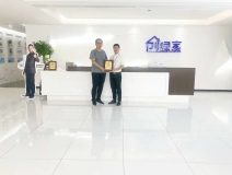 熱烈祝賀李總簽約創綠家天水市縣級代理！