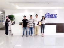 熱烈祝賀馮總、李總、龔總簽約創綠家清遠市區級代理!