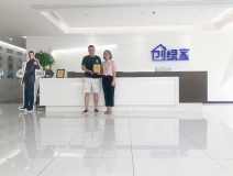 熱烈祝賀馬總夫婦簽約創綠家鹽城市區級代理！